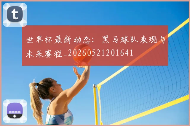 世界杯最新动态：黑马球队表现与未来赛程_20260521201641